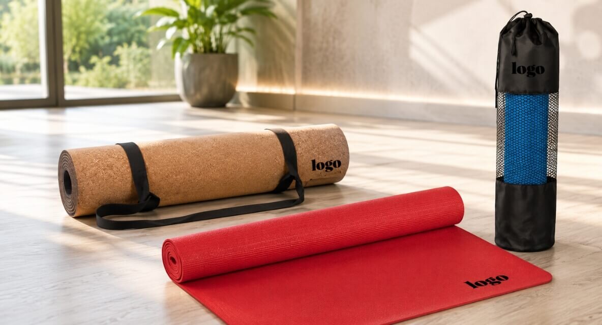 Tapis de sport publicitaires